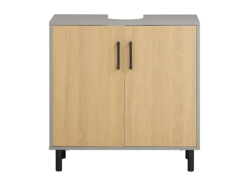 SoBuy armário de banheiro, Armário de banheiro sob a pia, Armário de lavagem BZR133-NG