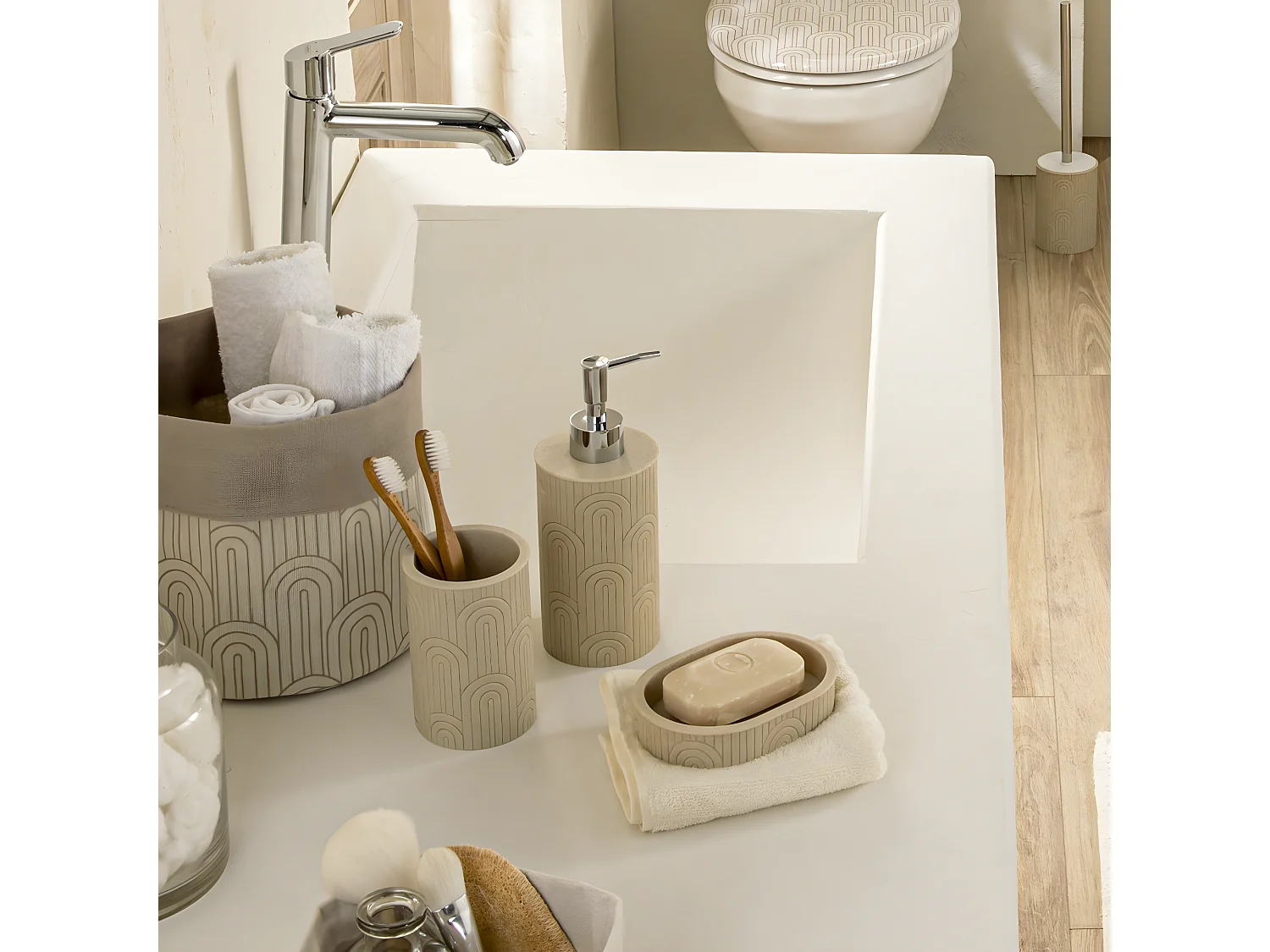 Set de salle de bain 3 pièces