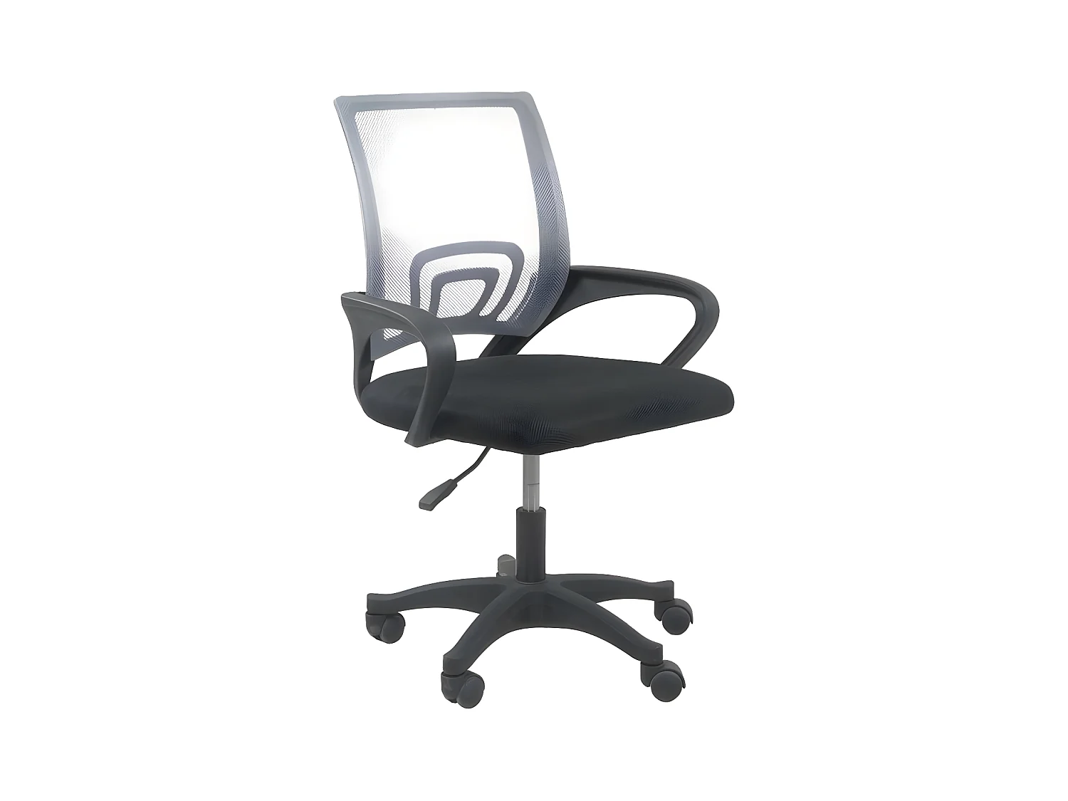 CARISE - Ergonomischer Bürostuhl - Höhenverstellbar - Mit Armlehnen - Bürodrehstuhl