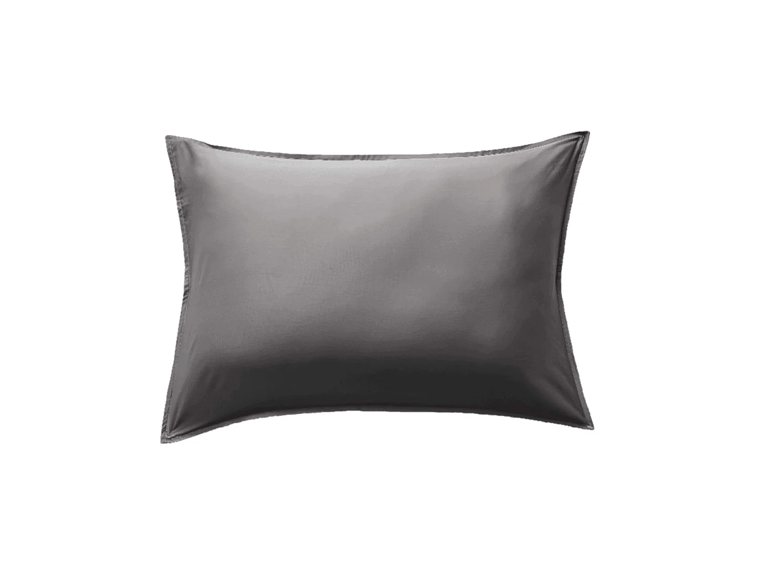 Taie d'oreiller en bambou 50x70 cm anthracite