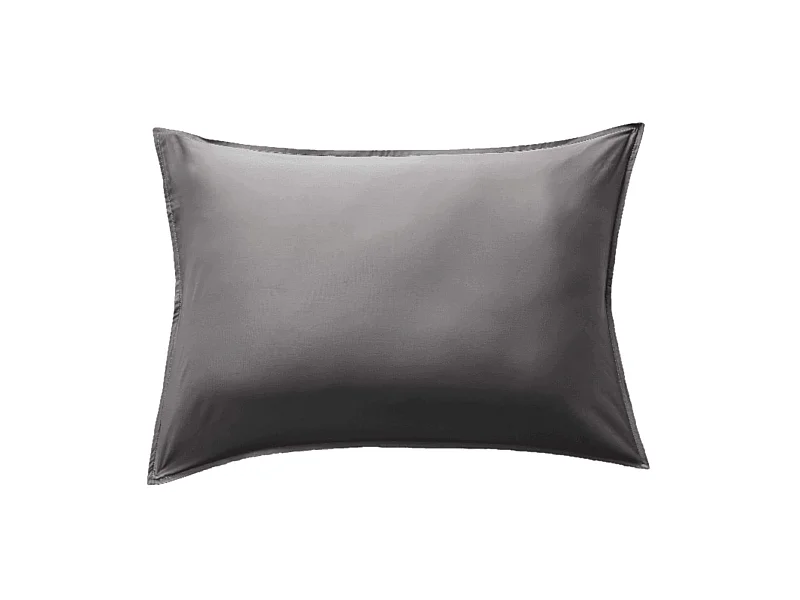 Taie d'oreiller en bambou 50x70 cm anthracite