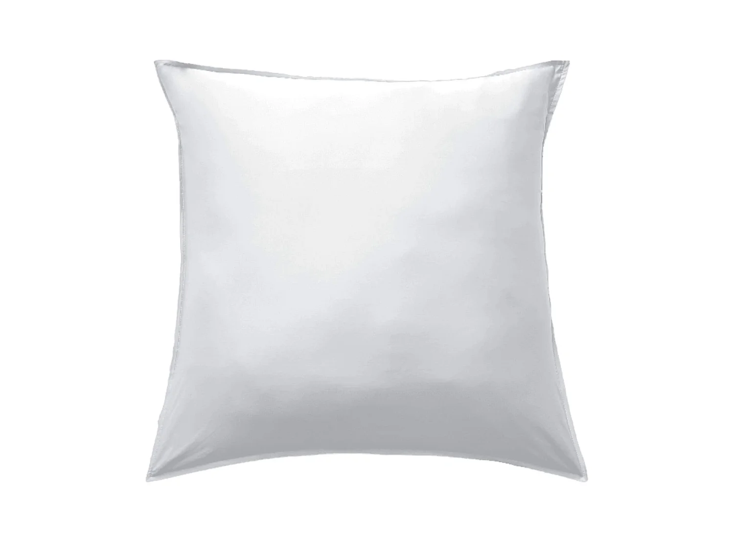 Taie d'oreiller en bambou 63x63 cm blanc