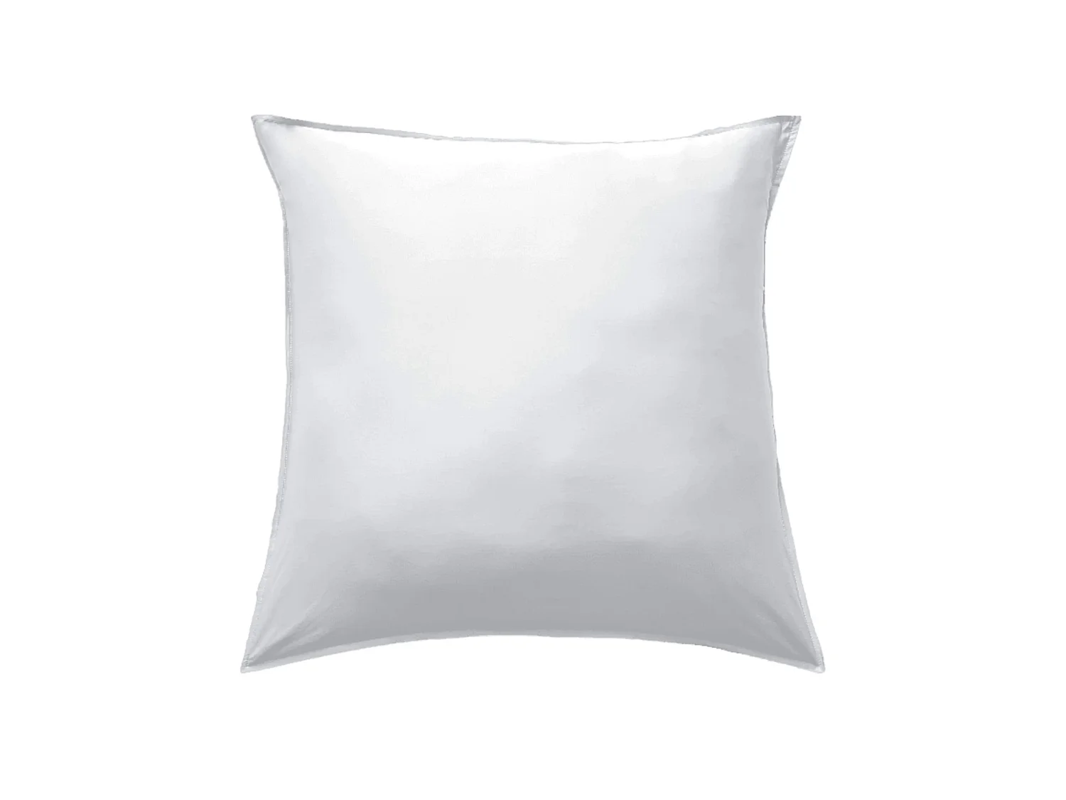 Taie d'oreiller en bambou 63x63 cm blanc