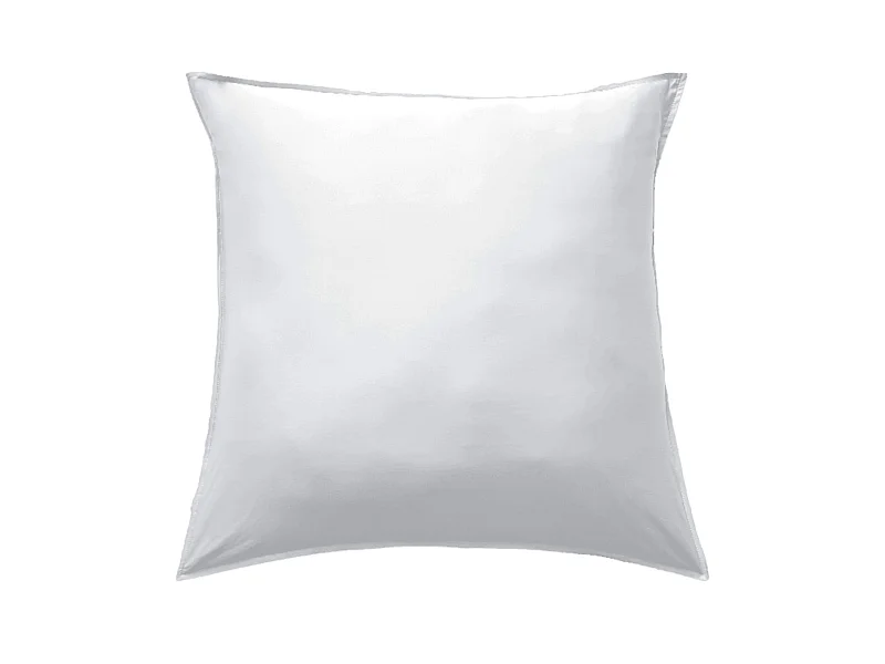 Taie d'oreiller en bambou 63x63 cm blanc