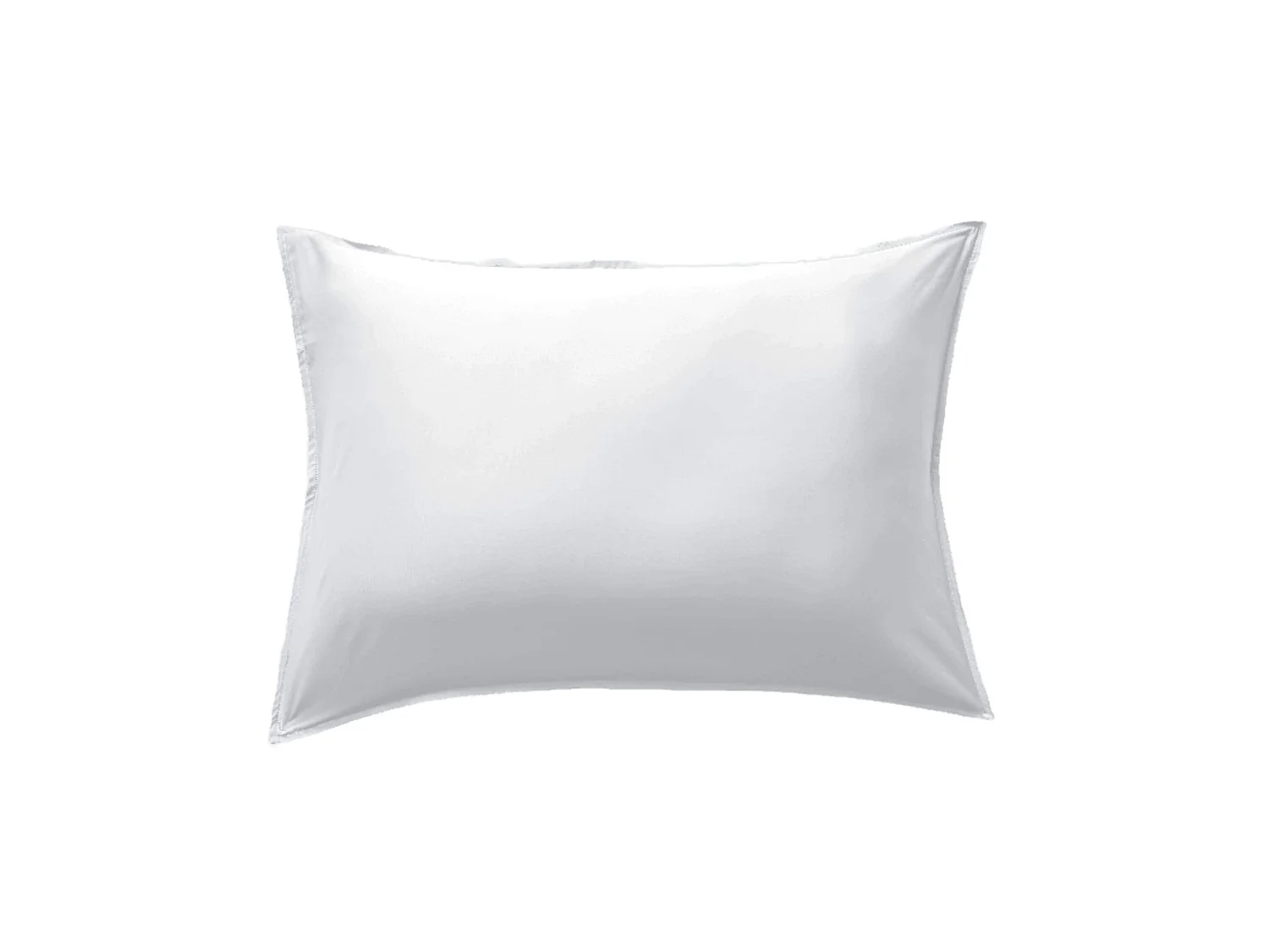 Taie d'oreiller en bambou 50x70 cm blanc