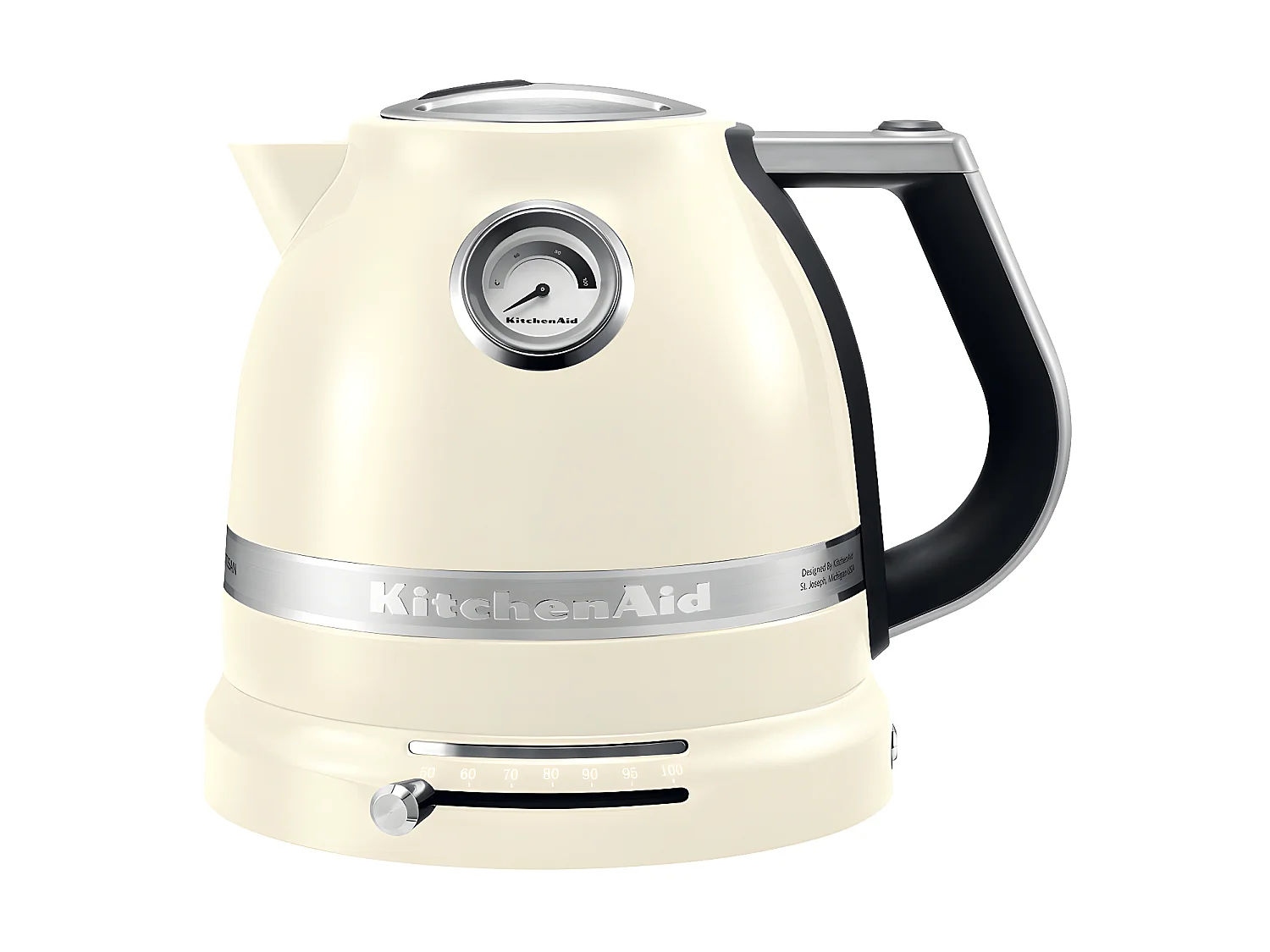 Kitchenaid Bouilloire sans fil 1.5l 2400w crème - 5kek1522 eac
