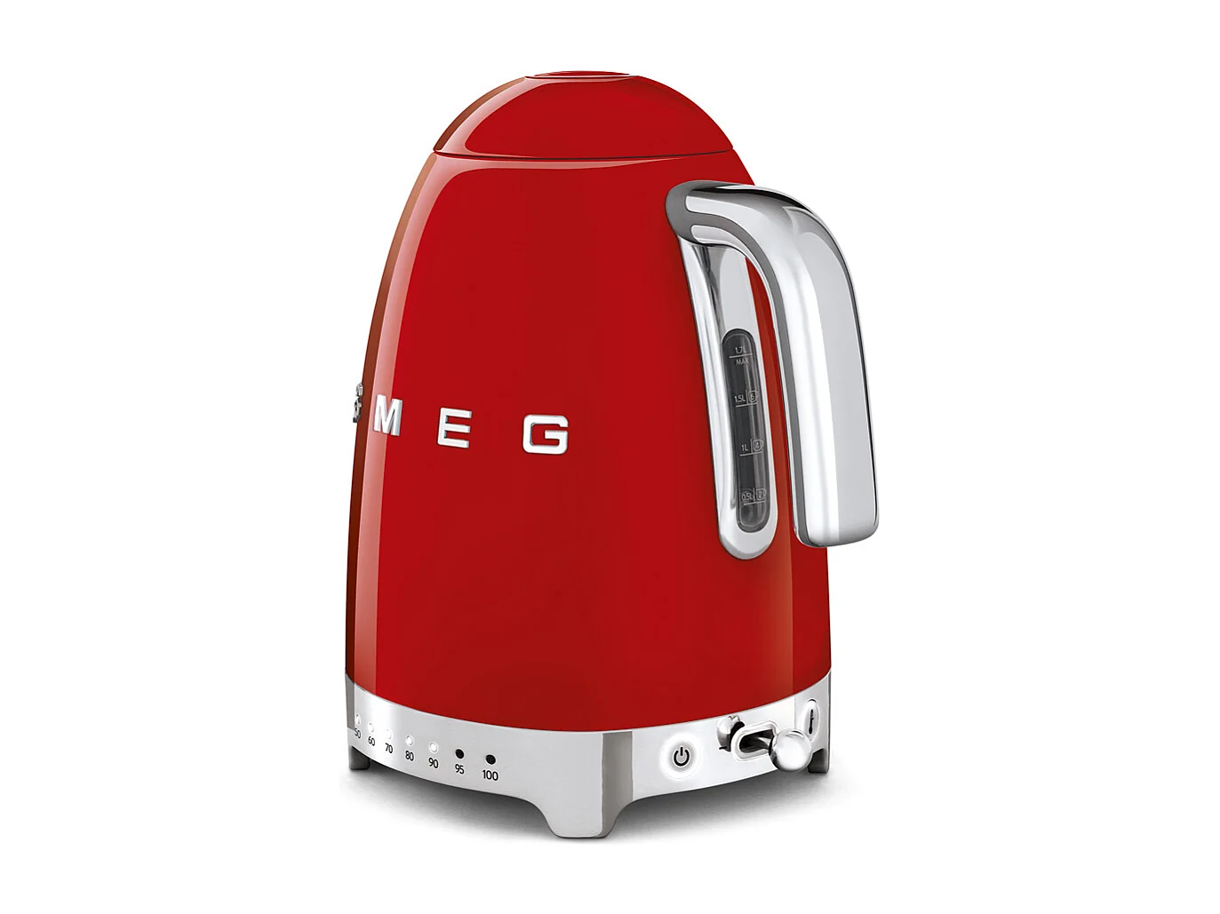 Bouilloire réglable Années 50 1,7 L rouge