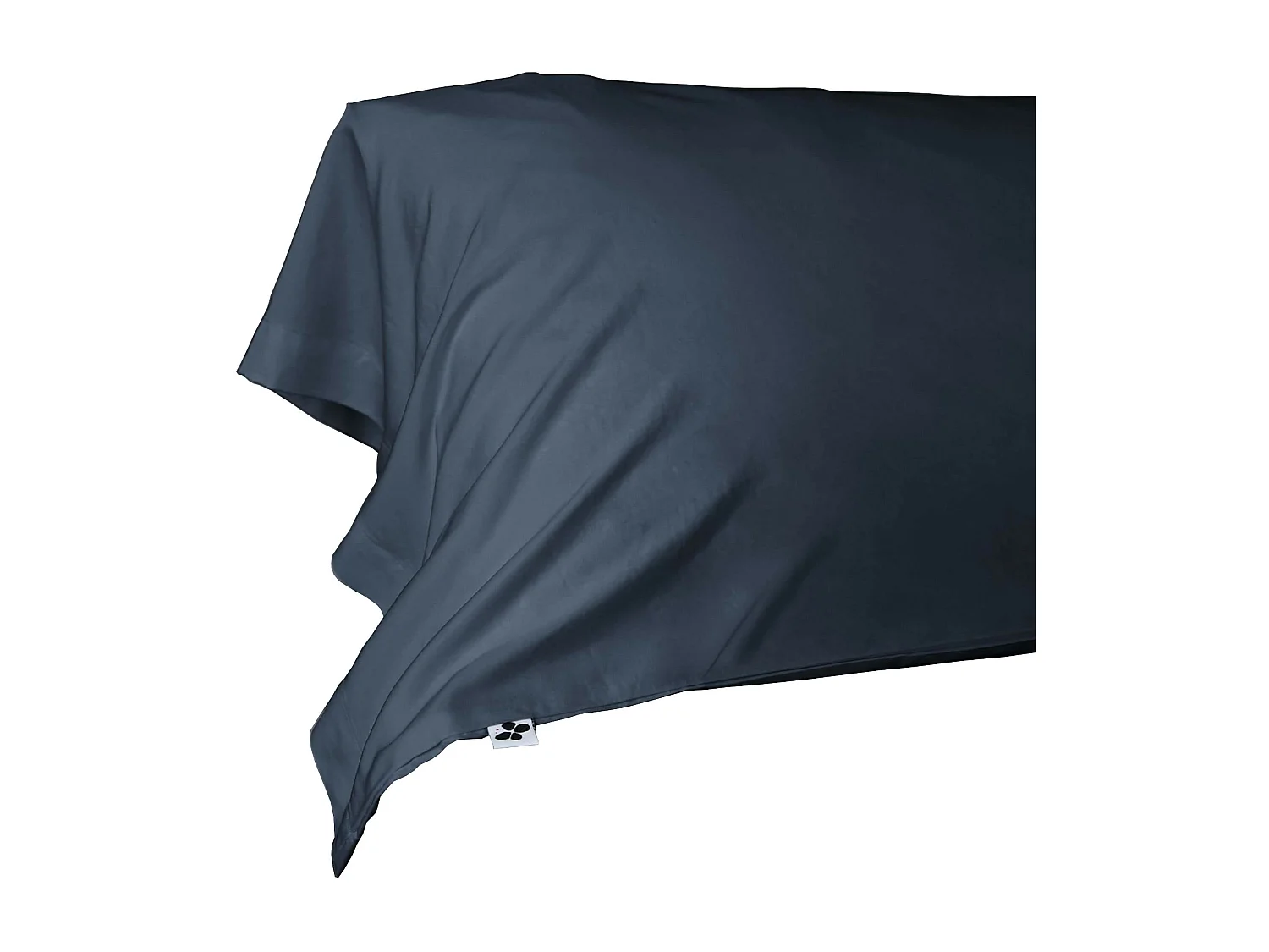 Taie de traversin en bambou 85x185 cm bleu