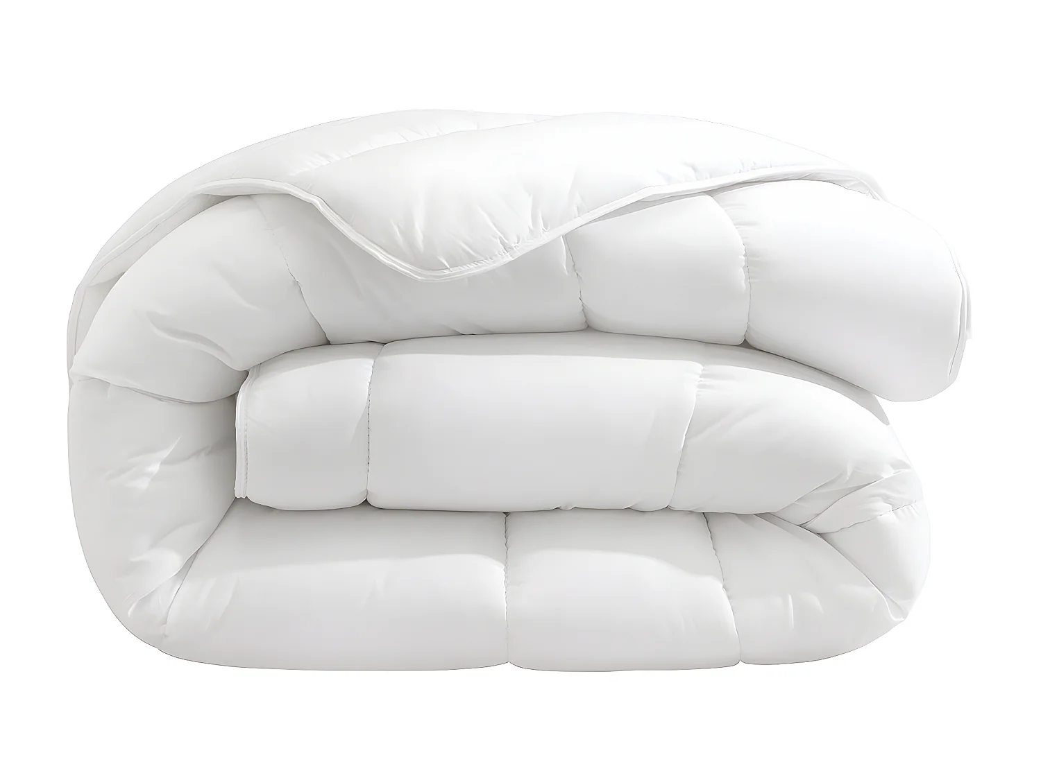 Pack couette hiver 550g 140x200 et 1 oreiller éco naturel moelleux 60x60