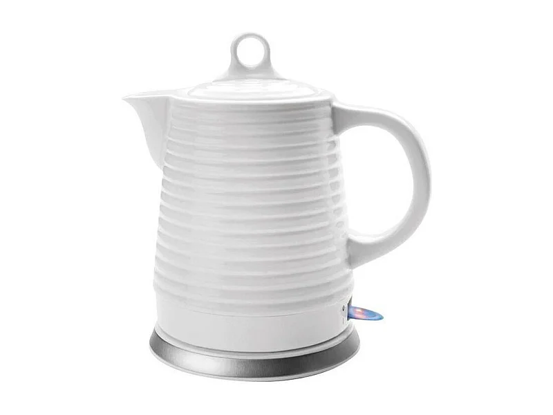 Bouilloire électrique 1l3 céramique blanc