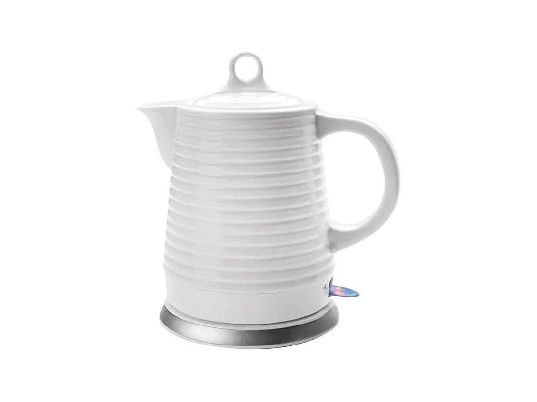 Bouilloire électrique 1l3 céramique blanc
