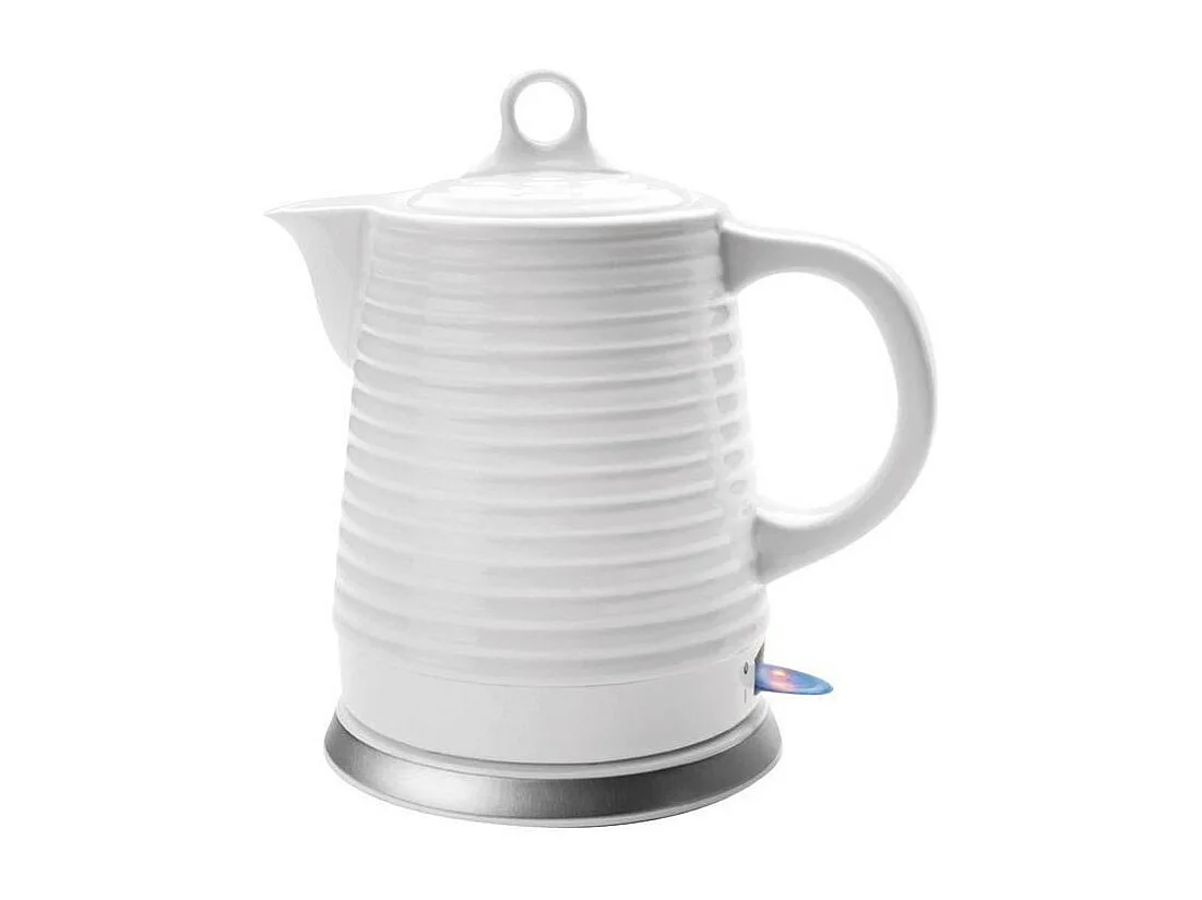 Bouilloire électrique 1l3 céramique blanc