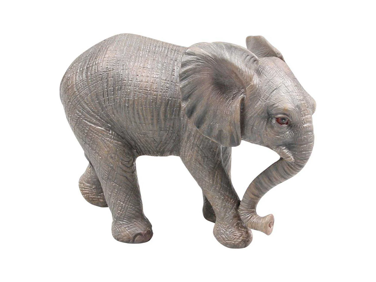 Eléphant en résine Taille 2 (21 x 11 x 16 cm)