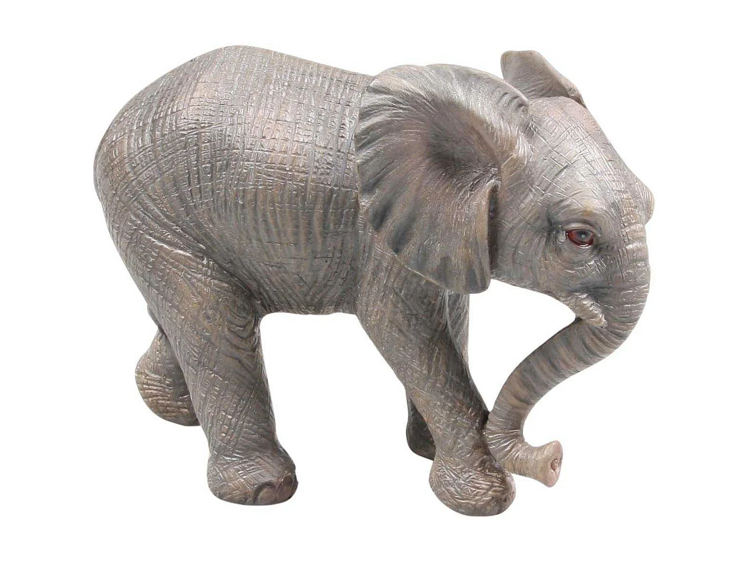 Eléphant en résine Taille 2 (21 x 11 x 16 cm)