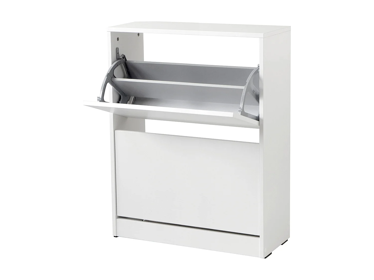 Meuble à chaussures avec 2 portes pliantes 83x73x26 Blanc - Venprodin