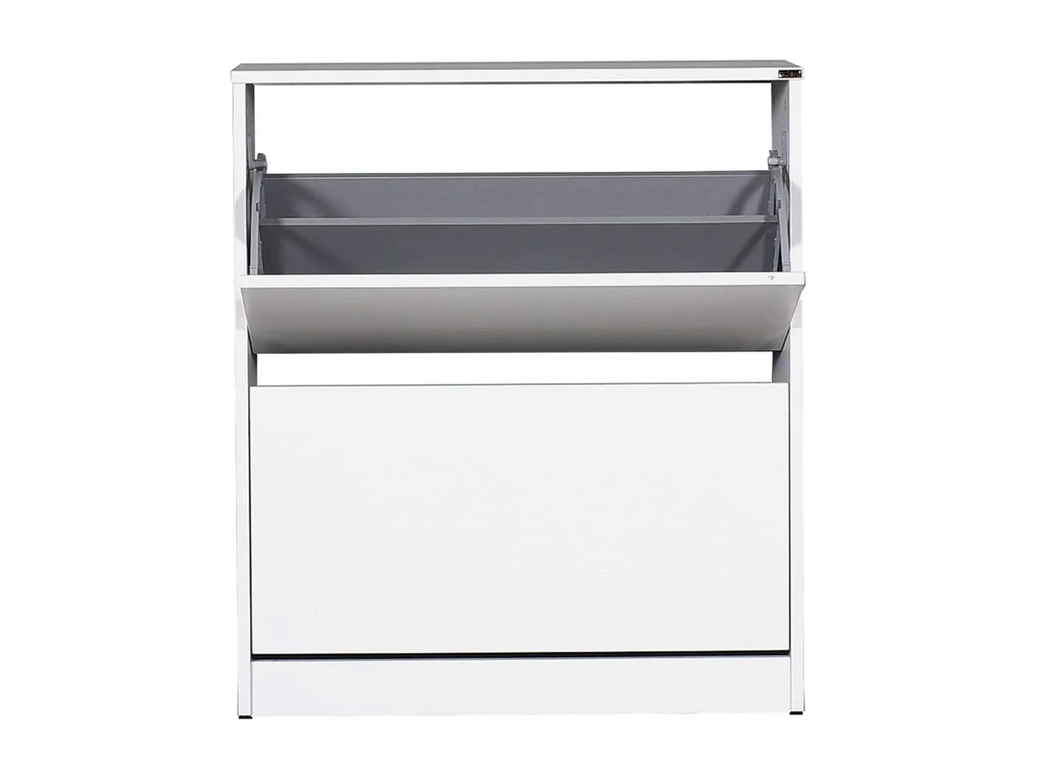 Meuble à chaussures avec 2 portes pliantes 83x73x26 Blanc - Venprodin