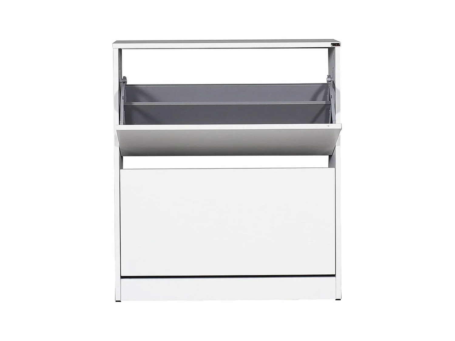 Meuble à chaussures avec 2 portes pliantes 83x73x26 Blanc - Venprodin