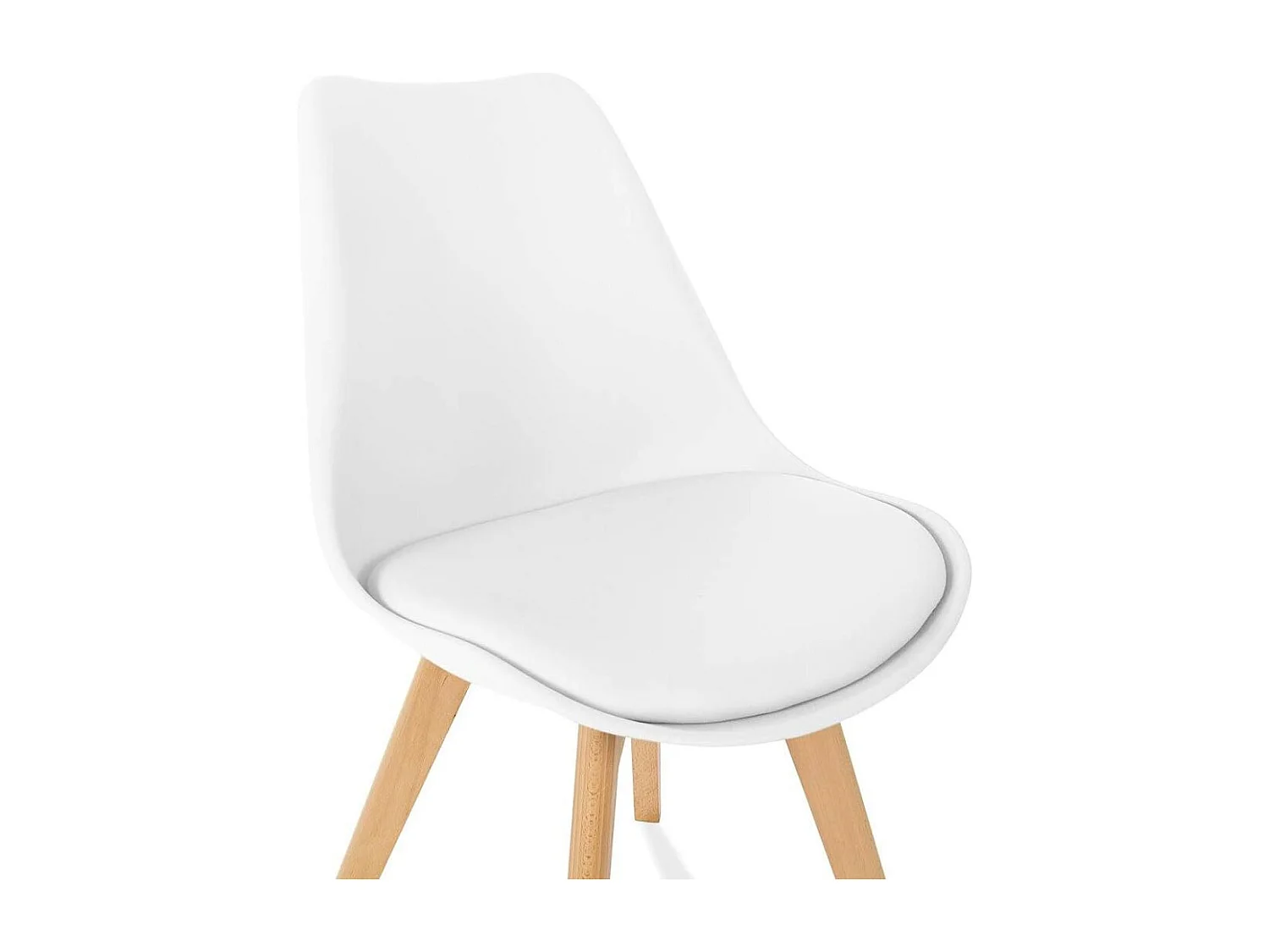 Juego De 4 Sillas Dora Funcionales Blanco