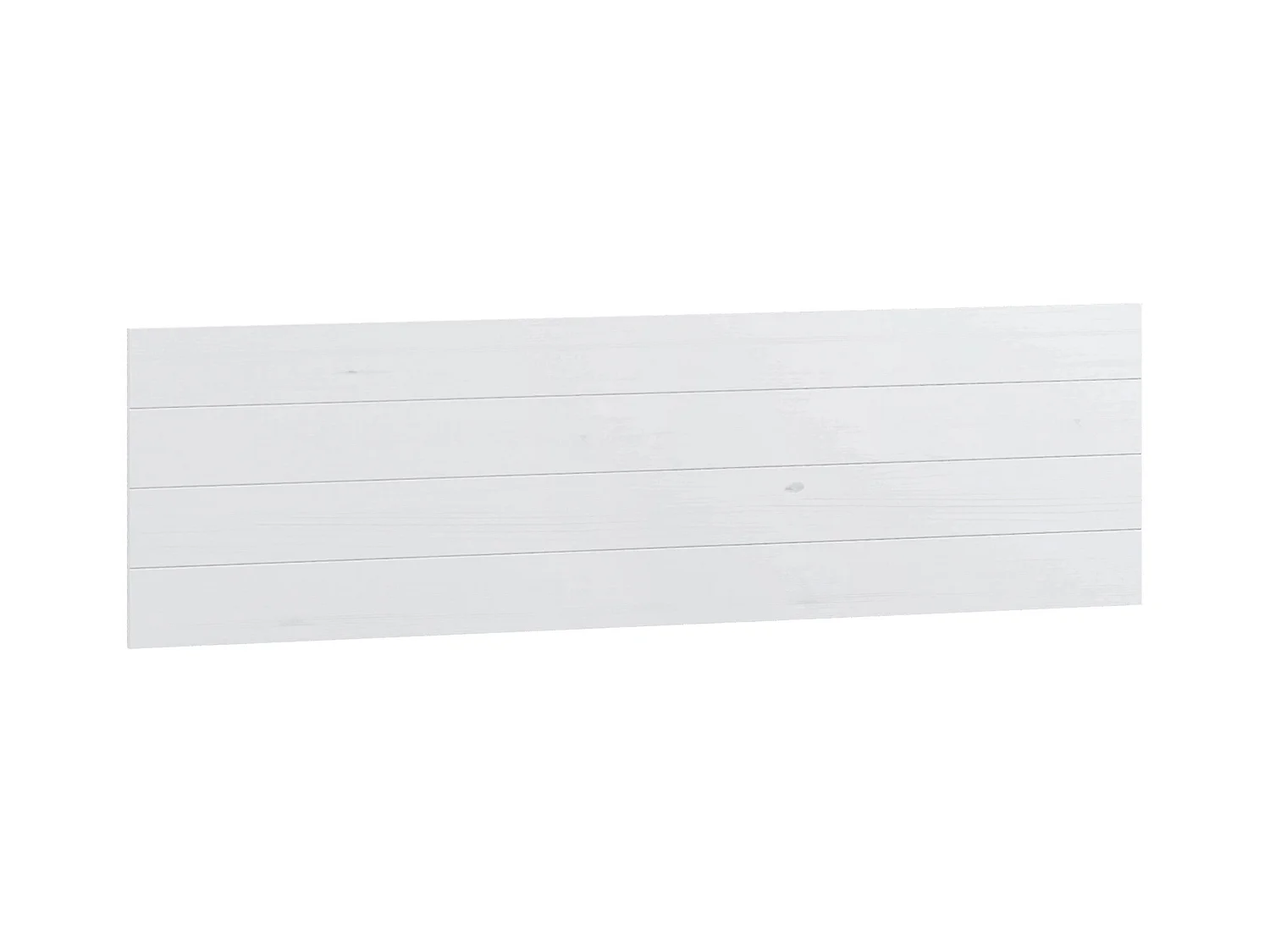 Tête de lit en bois 150 cm Magda 156x45 blanc - Venprodin