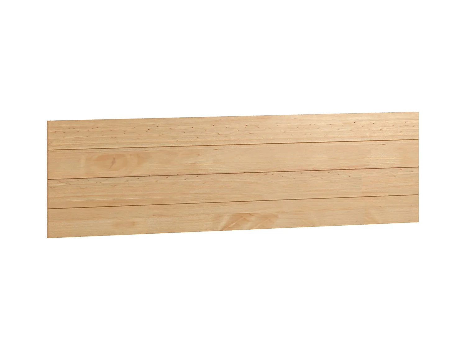 Tête de lit en bois 150 cm Magda 156X45 Miel - Chêne - Venprodin