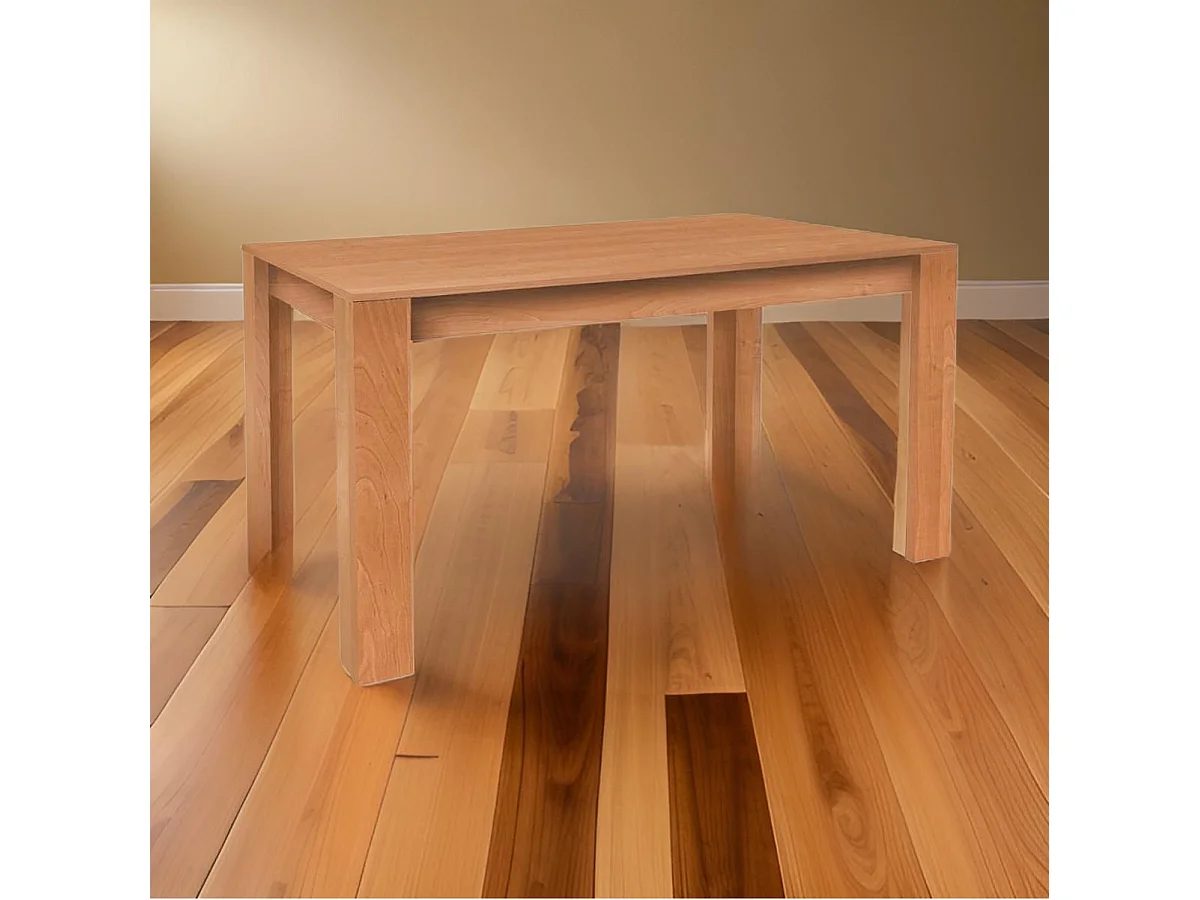 Table Extensible 4-8 Places 141/191X81 Merisier - Venprodin