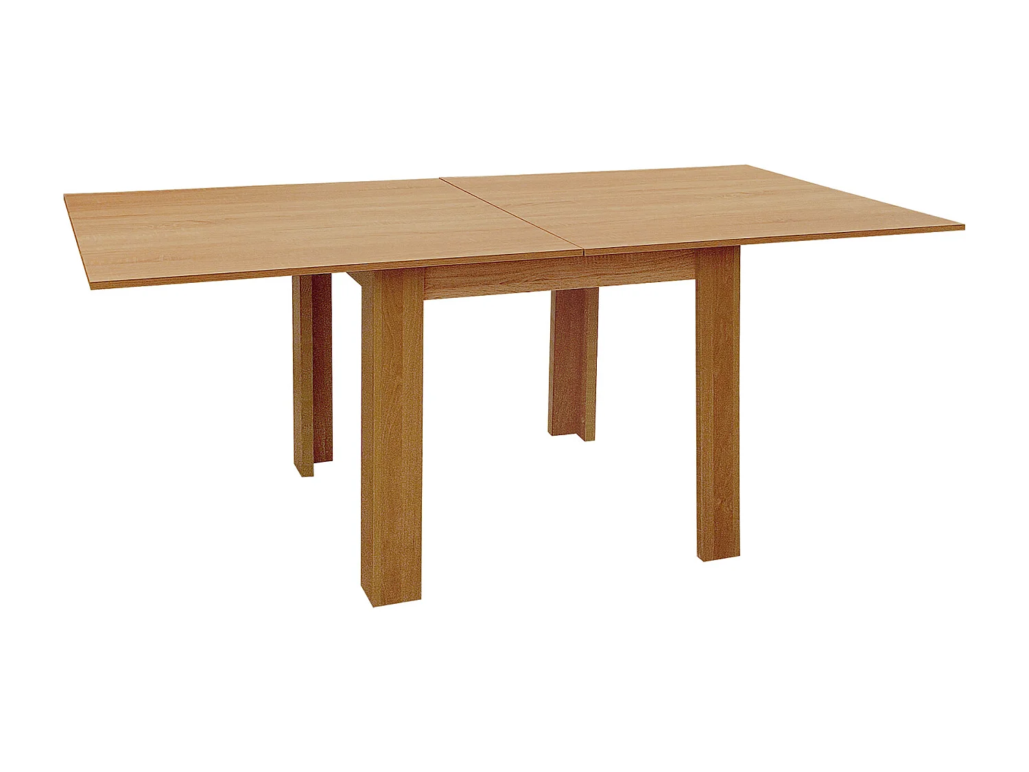 Table livre extensible 2 places 90/180X9 Cerisier - Venprodin