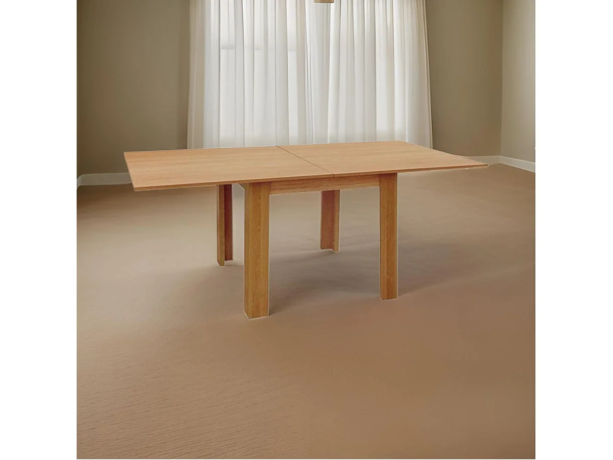 Table livre extensible 2 places 90/180X9 Cerisier - Venprodin