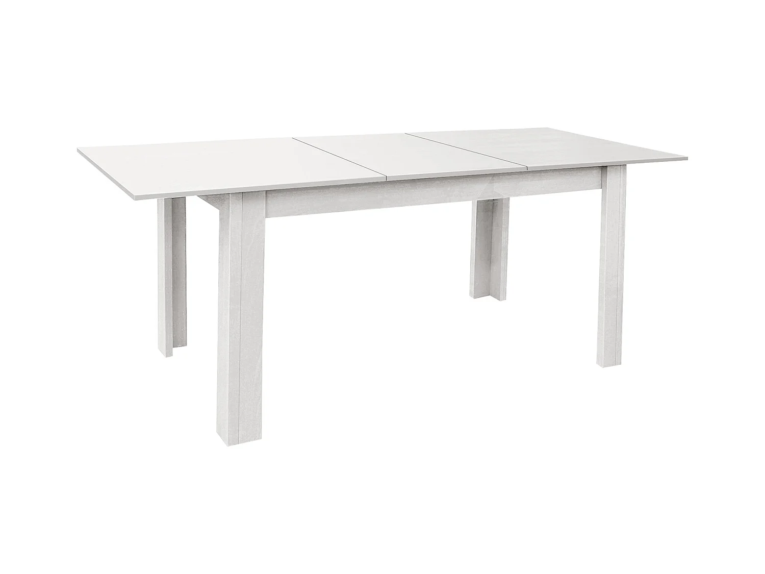 Table Extensible 4-8 Places 141/191X81 Blanc - Venprodin