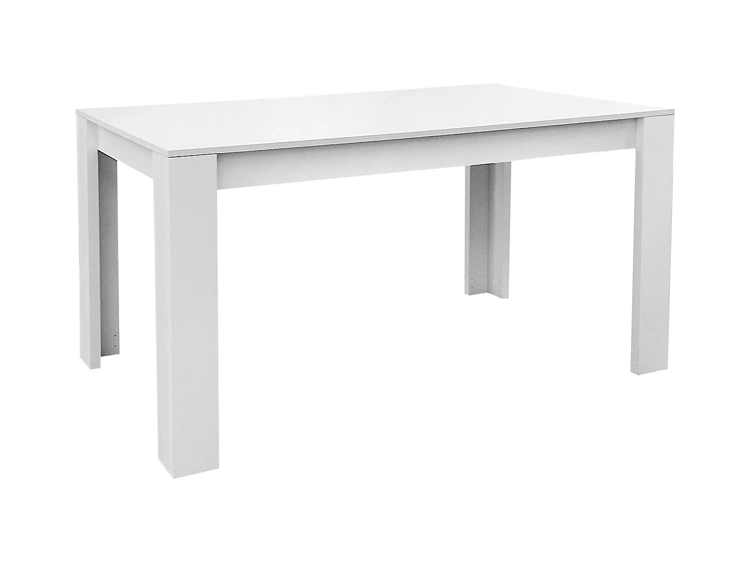 Table Fonctionnelle 4 Places 141X81 Blanc - Venprodin