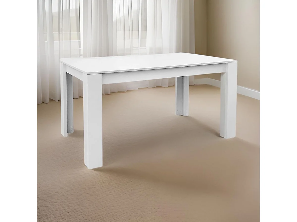 Mesa Funcional 4 Lugares 141X81 Branca