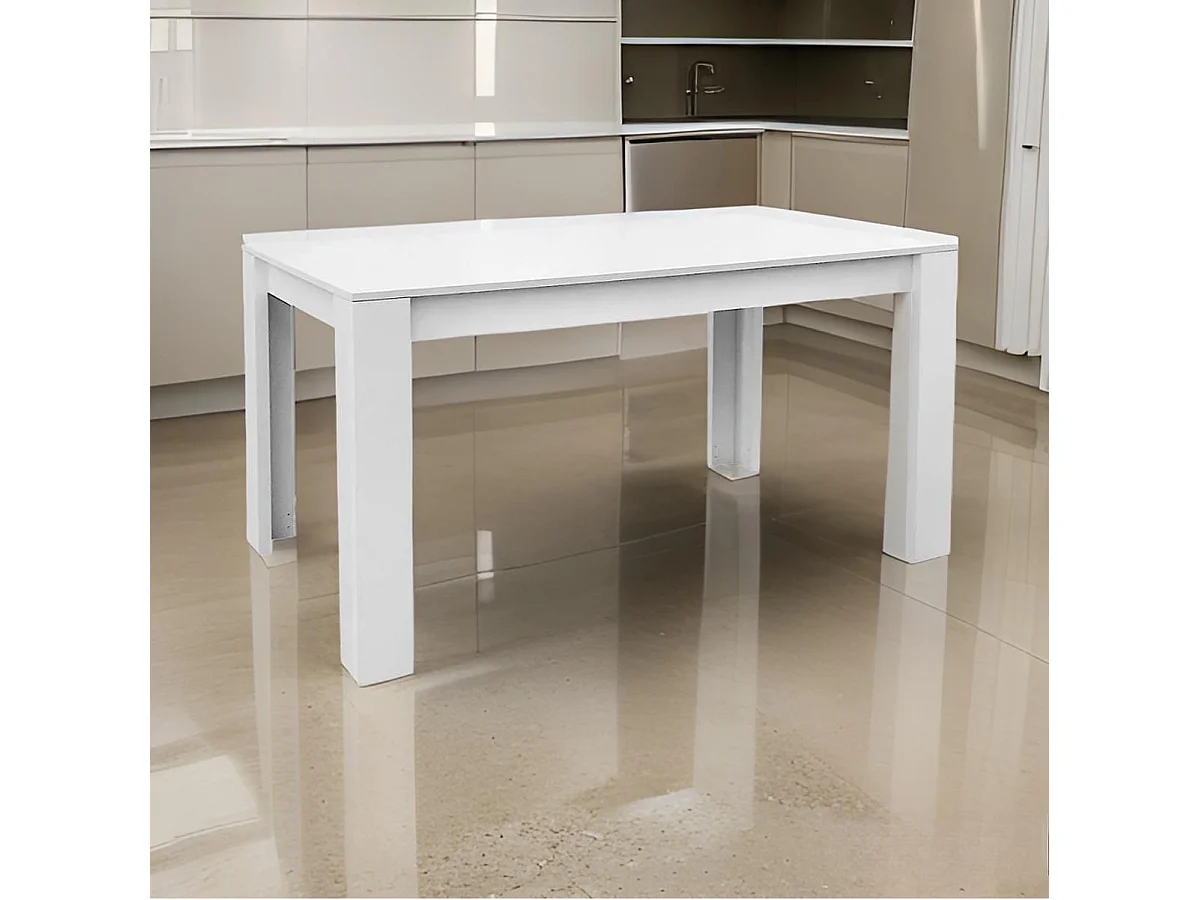 Mesa Funcional 4 Lugares 141X81 Branca