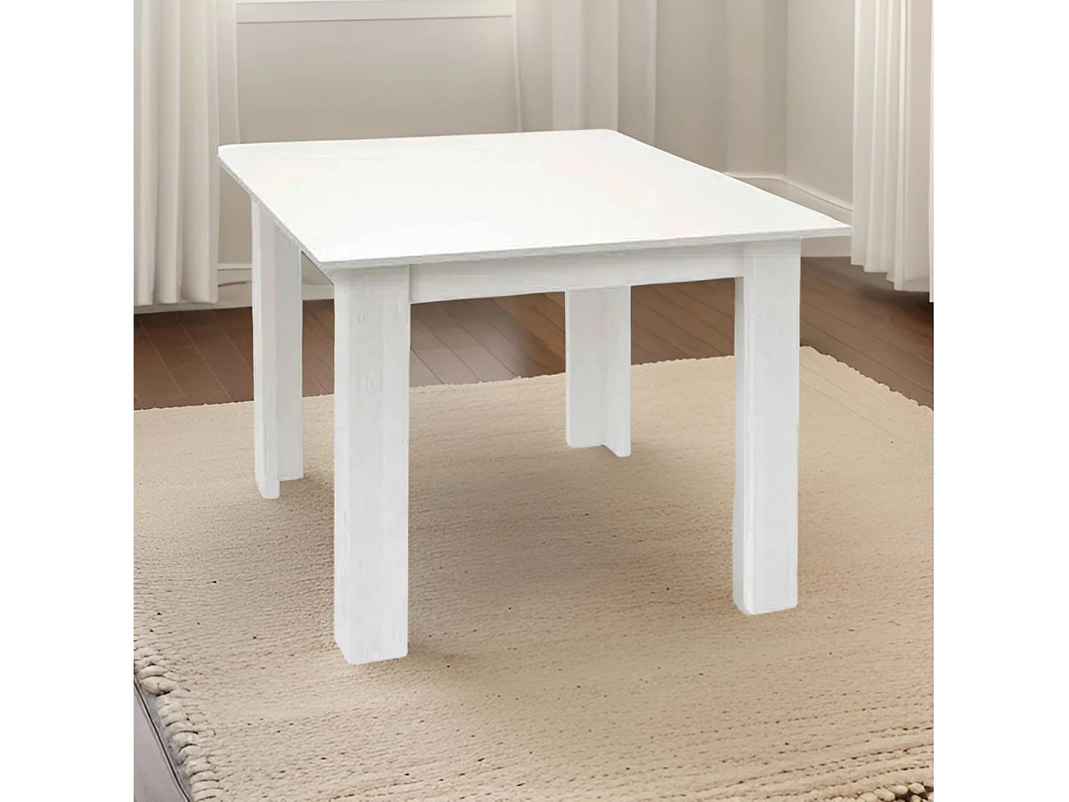 Mesa Funcional 2 Lugares 90X90 Branca