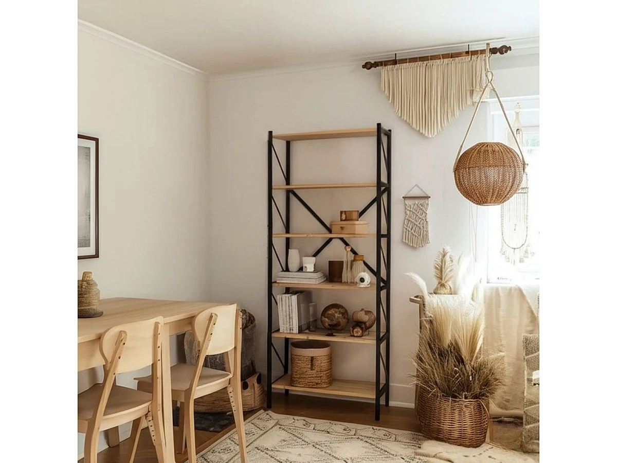 Estanteria De Metal 5 Niveles 160X66X34 Safir