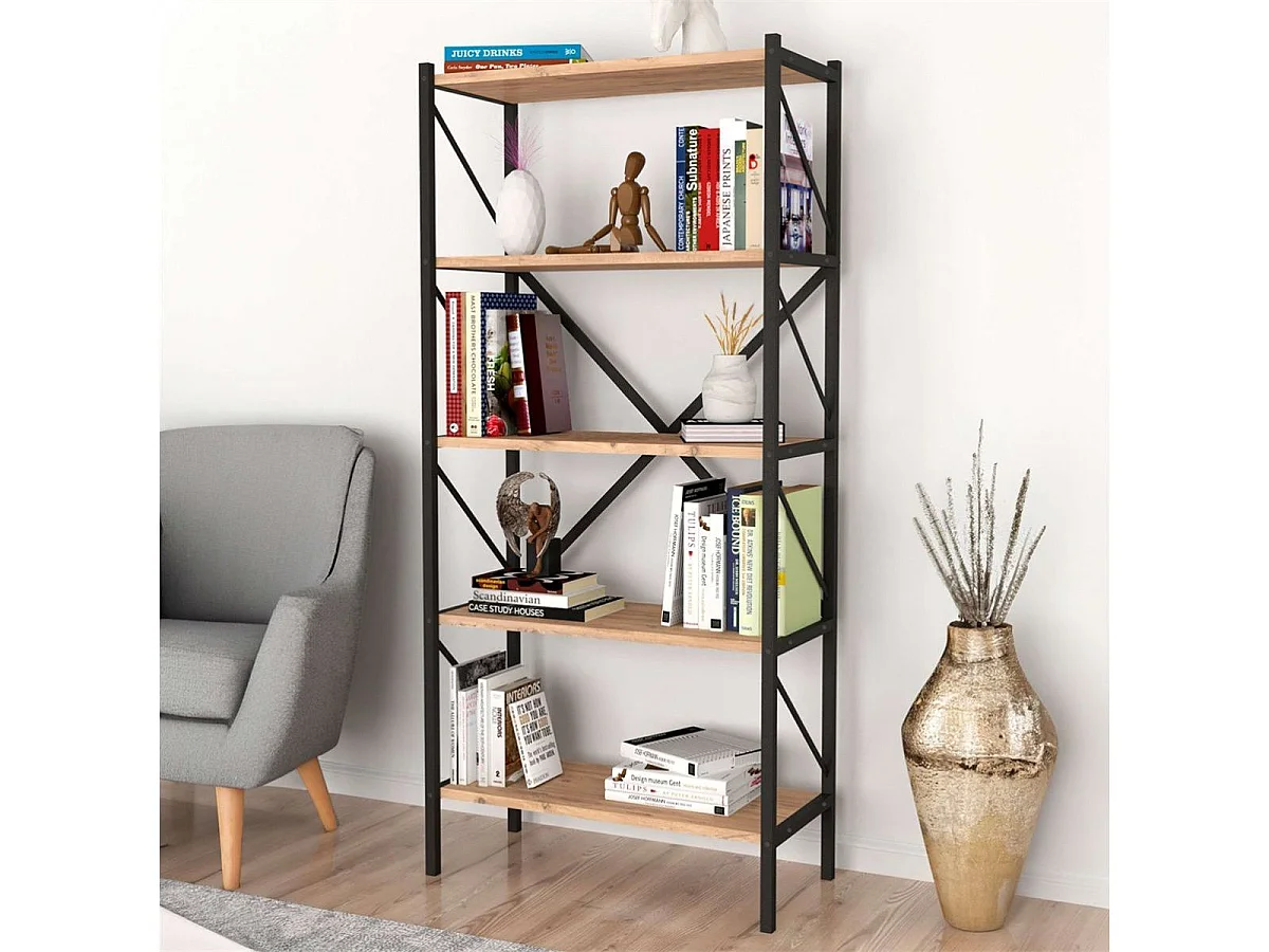 Estanteria De Metal 5 Niveles 160X66X34 Safir