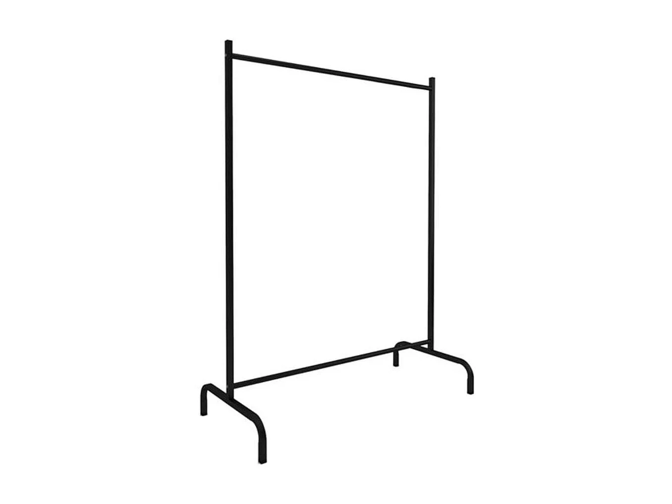 Perchero Sencillo De Metal 137X104X48 Negro