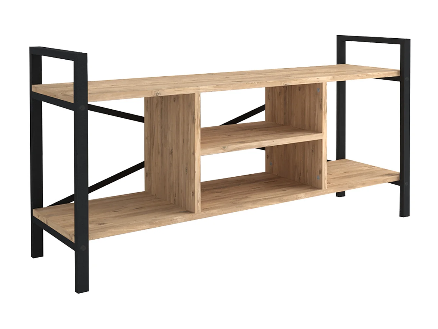 Mesa Tv Con Estructura De Metal 61X120X35 Safir