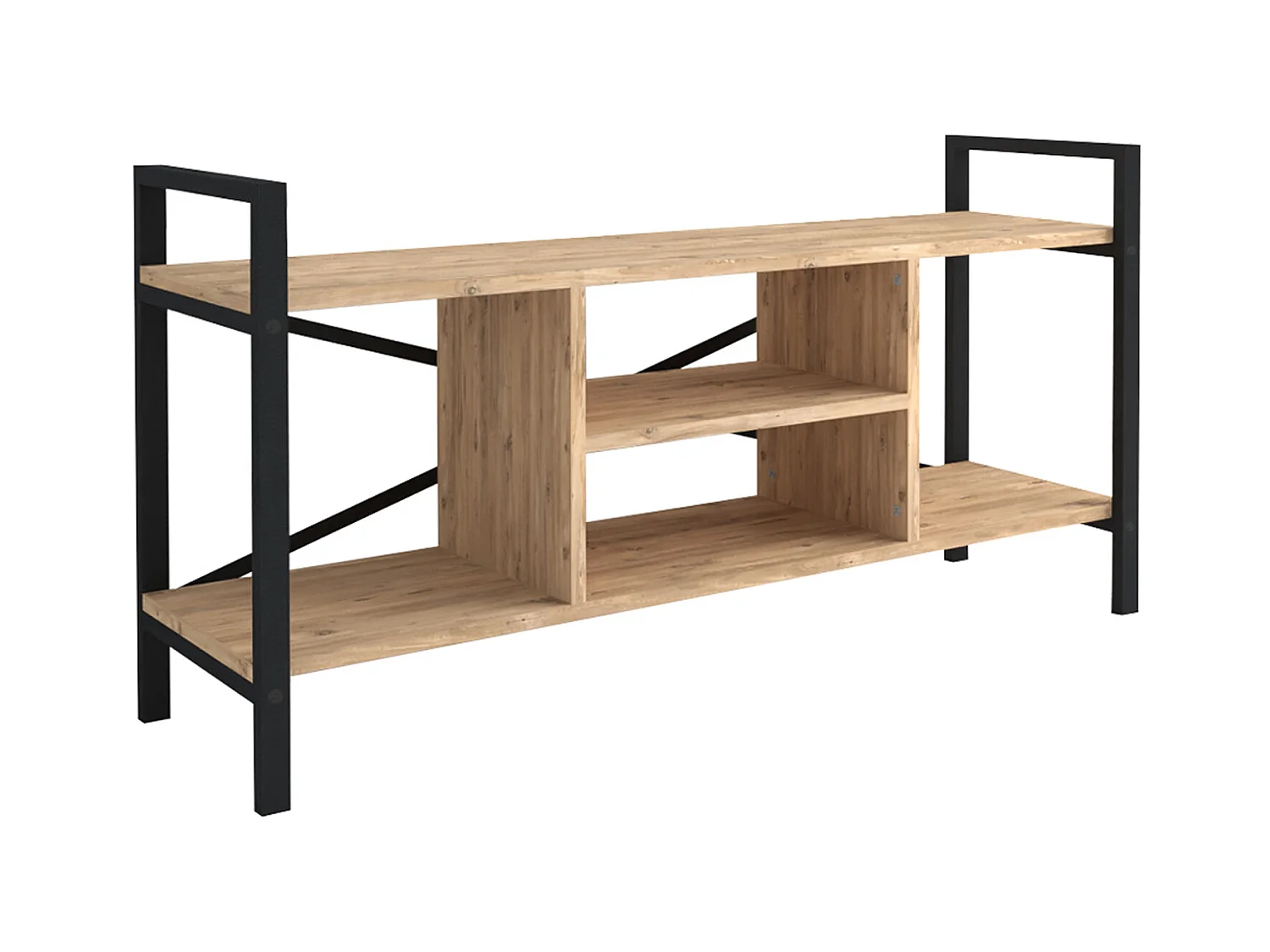 Mesa Tv Con Estructura De Metal 61X120X35 Safir