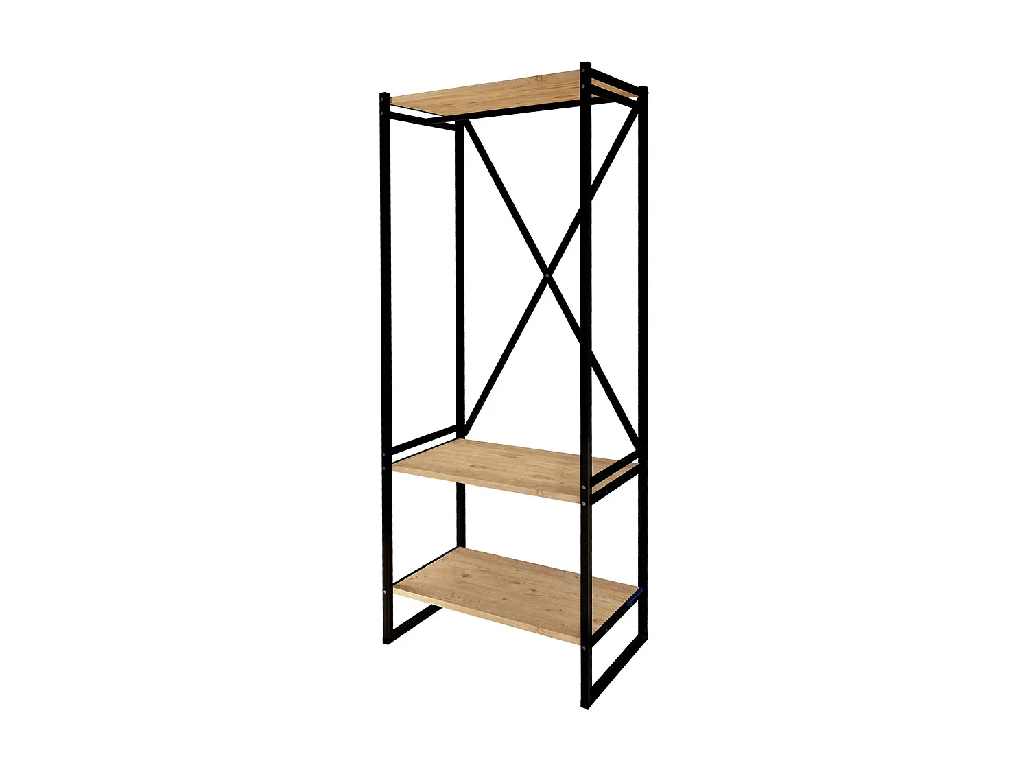 Armario De Ropa De Metalico Con Compartimentos Gran Capacidad 160X66X34 Safir