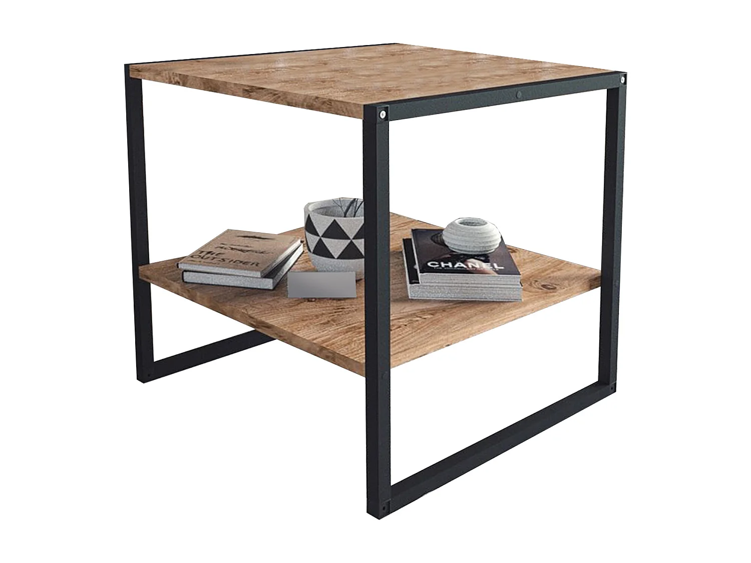 Table basse fonctionnelle en métal 56x50x50 Safir - Venprodin