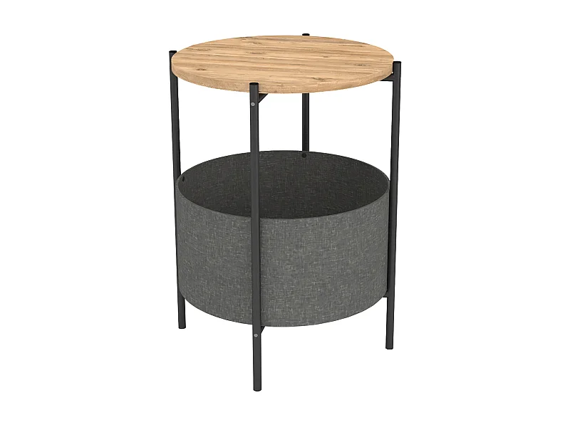 Mesa Centro Redonda 49X35X35 Safir