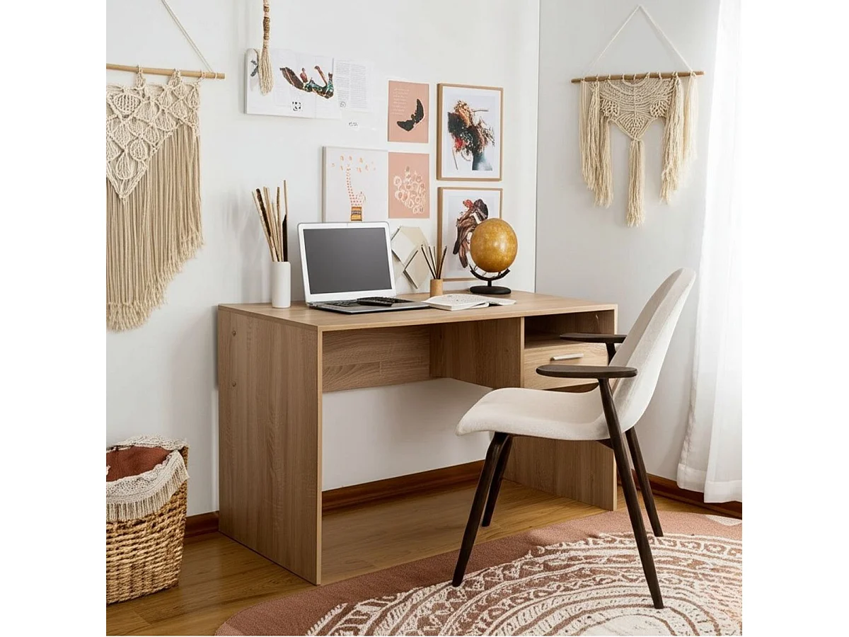 Mesa de Computador 1 Gaveta 75X120X60 Crambrian