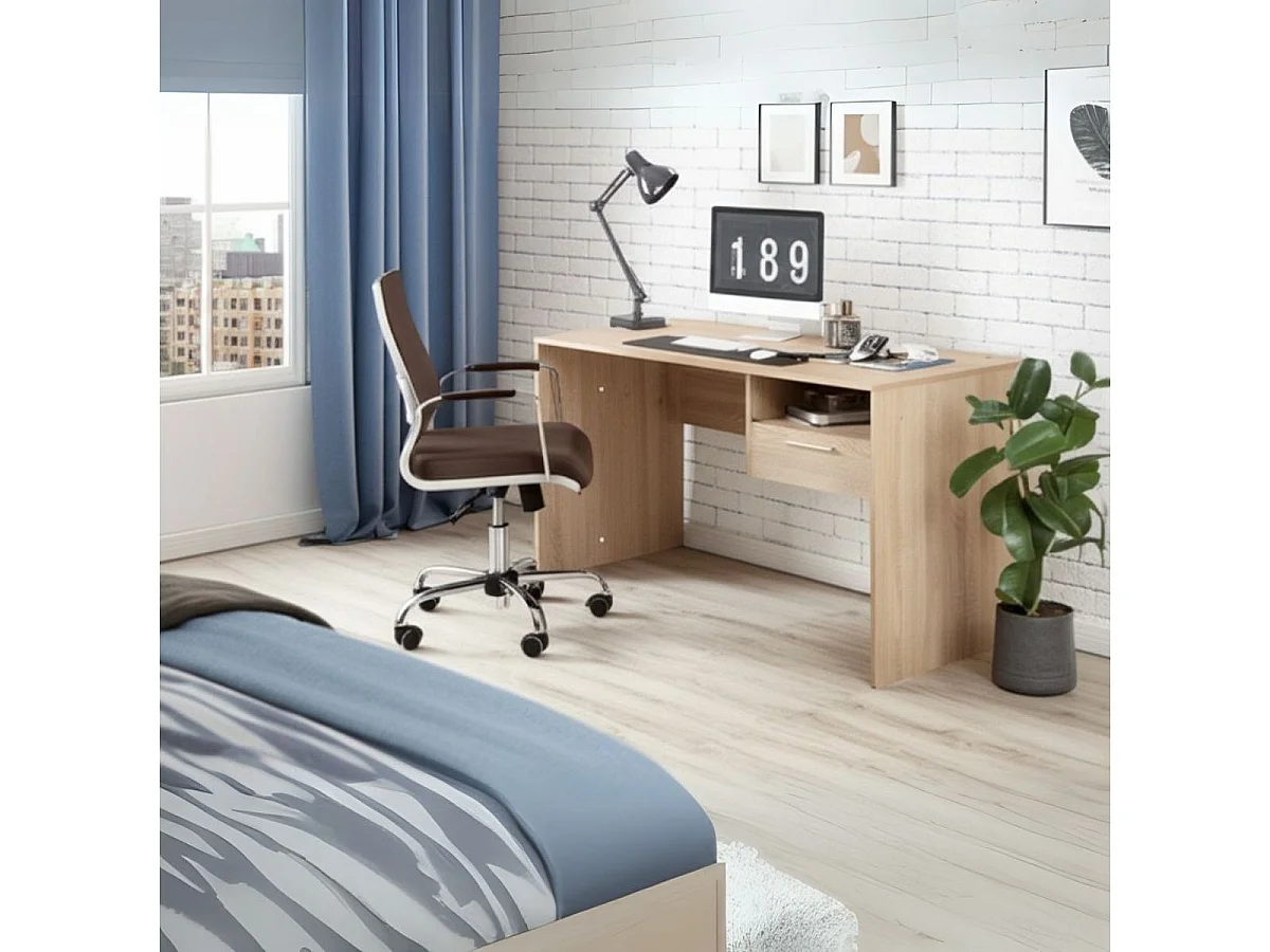 Mesa Escritorio Para Ordenador 1 Cajón 75X120X60 Crambrian