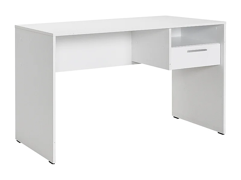 Mesa Escritorio Para Ordenador 1 Cajón 75X120X60 Blanco