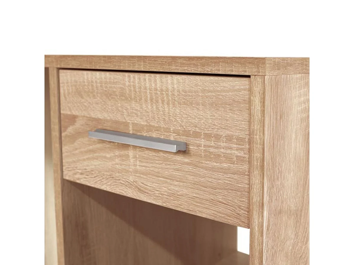 Mesa Escritorio 1 Cajón Con Estantes 74X90X51 Cambrian