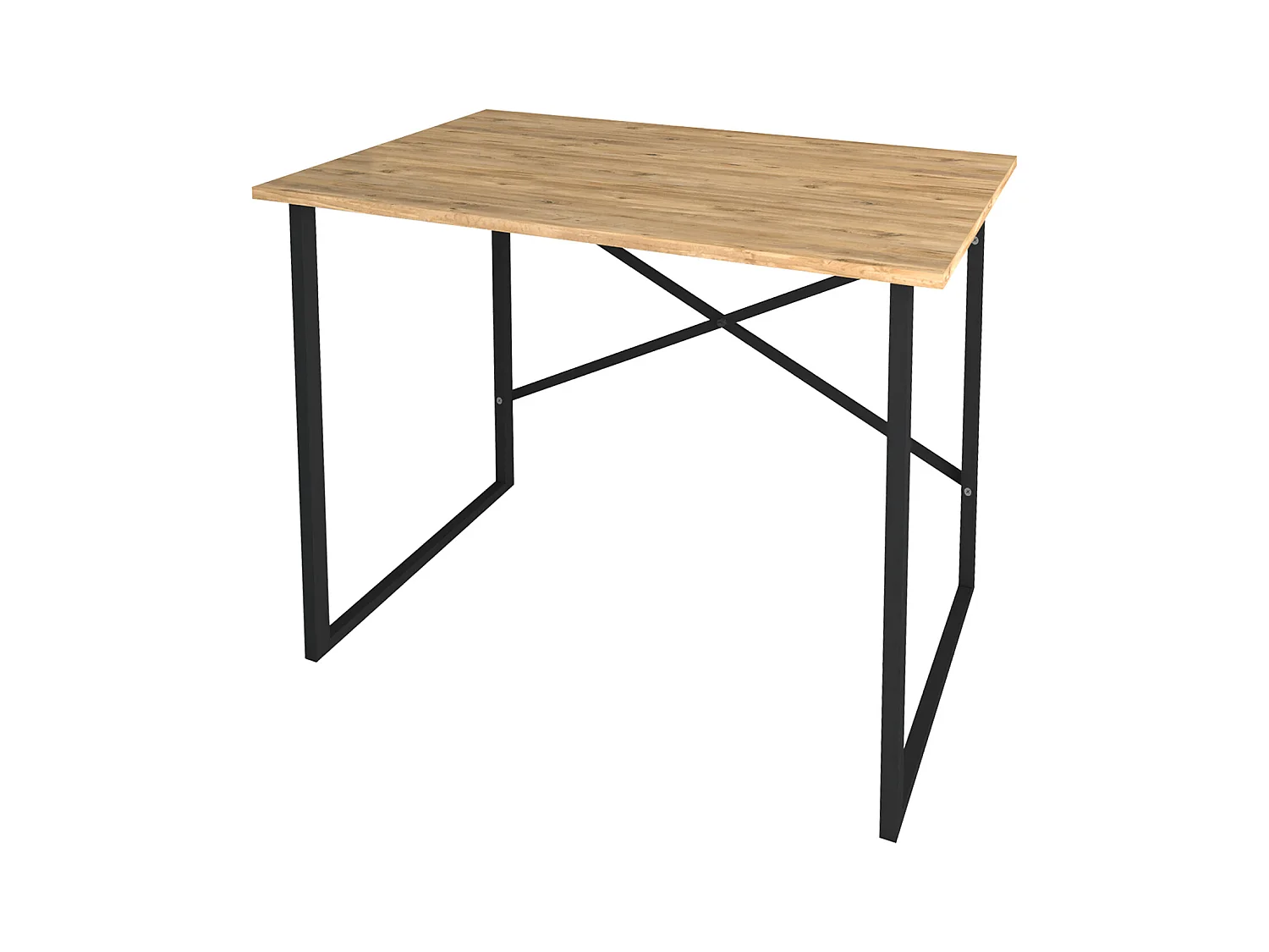 Mesa Escritorio Base Metal 75X90X60 Safir