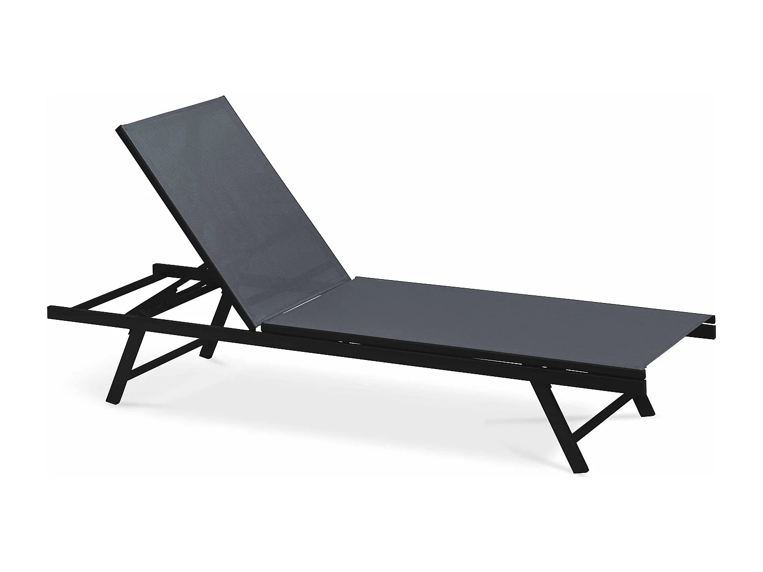 Bain de soleil en acier gris - Tahiti