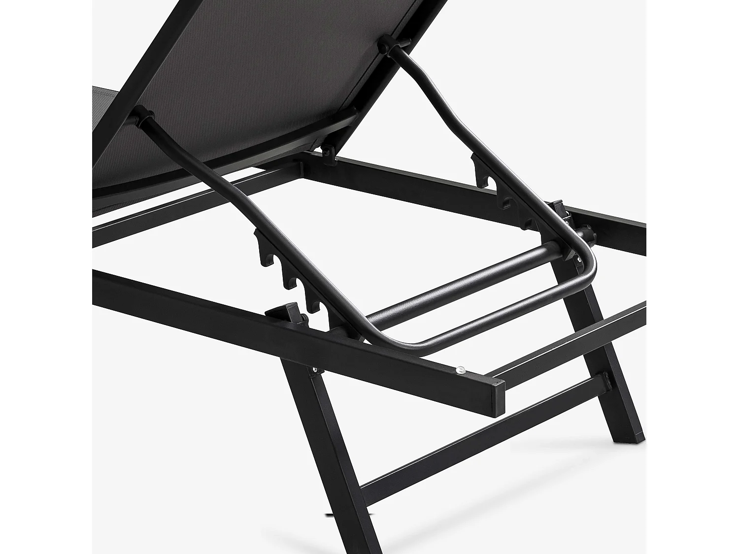 Bain de soleil en acier gris - Tahiti