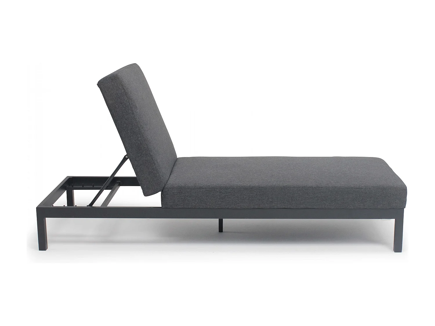 Bain de soleil en aluminium gris - Galapagos