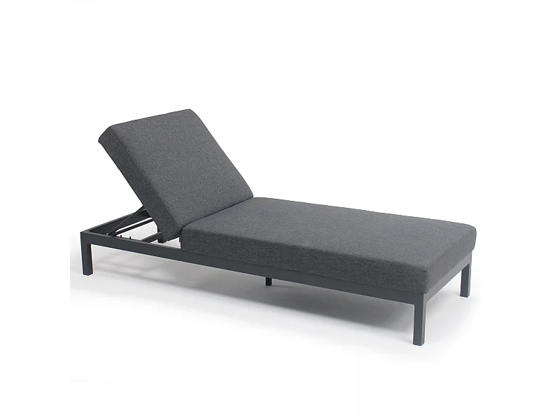 Bain de soleil en aluminium gris - Galapagos