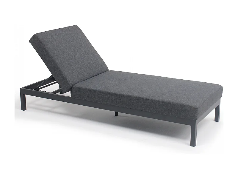 Bain de soleil en aluminium gris - Galapagos